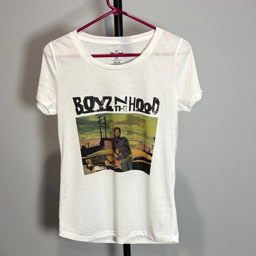 Boyz N The Hood Graphic Tee - White